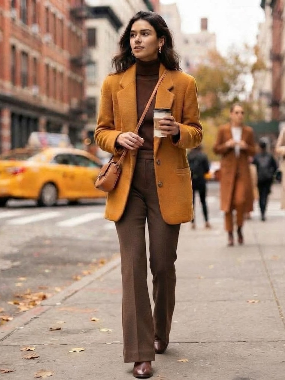 Vintage Mustard Blazer/ Coat